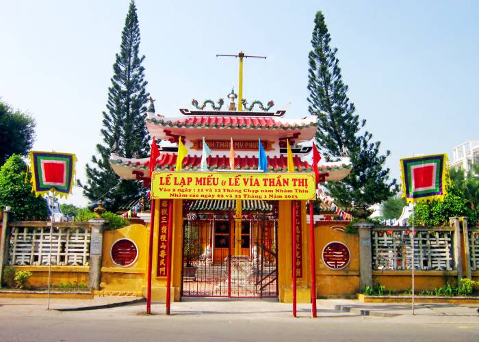 Có 1 di tích cổ Đình Mỹ Phước Long Xuyên nằm giữa lòng An Giang