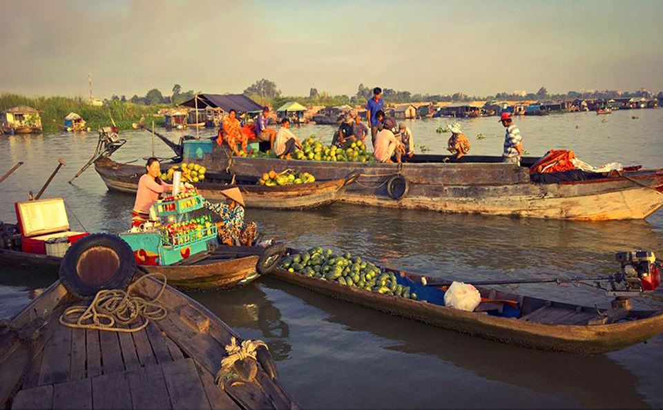 Khám phá nét đẹp chợ nổi Long Xuyên – An Giang - Cục Du lịch Quốc Gia ...